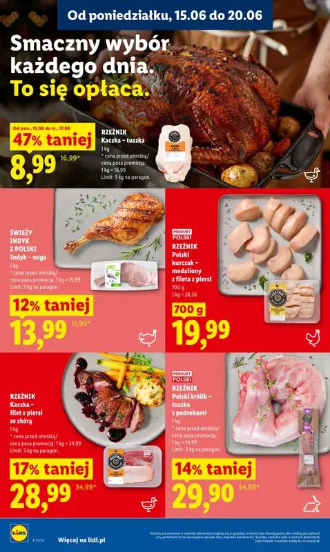 Lidl - gazetka promocyjna Oferta od poniedziałku od poniedziałku 15.06 do środy 17.06 - strona 58