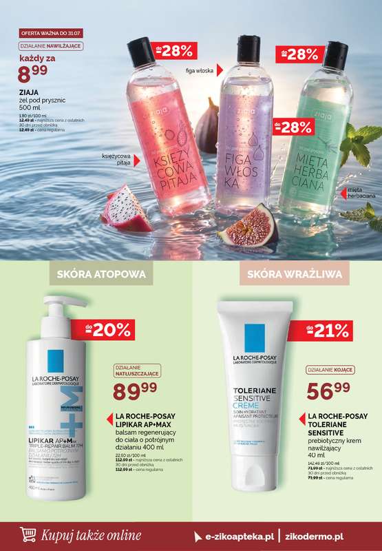 Ziko Dermo - gazetka promocyjna Twoje miejsce dla komfortu Twojej skóry od czwartku 18.06 do środy 01.07 - strona 16