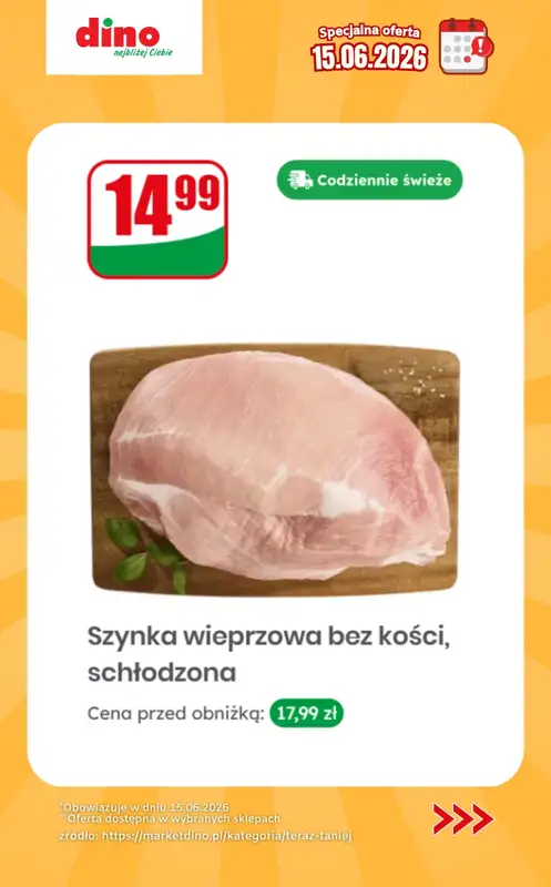 Dino - gazetka promocyjna Specjalna oferta na 15.06.2026 - promocje spoza gazetki   - strona 2