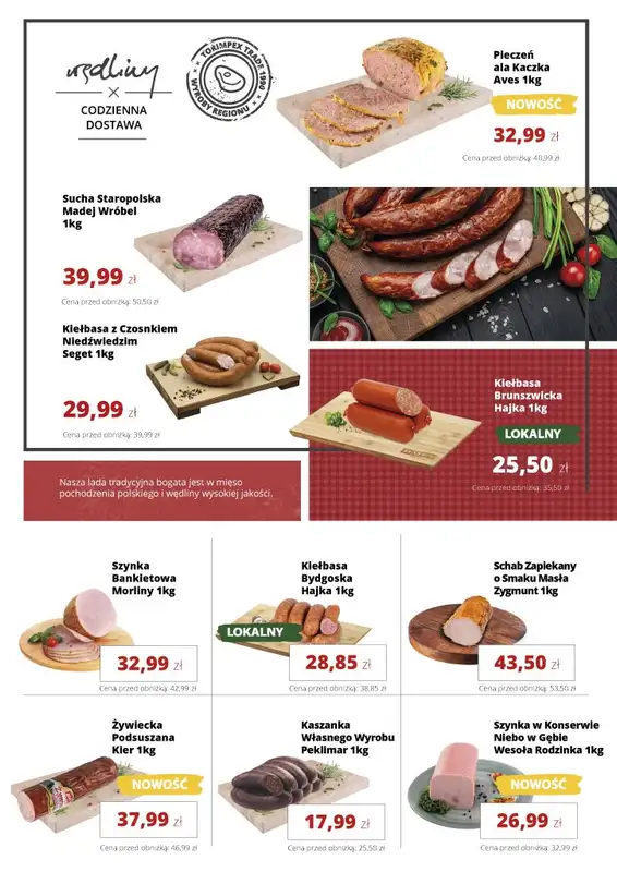 Torimpex Toruńska Sieć Sklepów Spożywczych - gazetka promocyjna Gazetka  do soboty 27.06 - strona 4