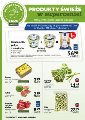 Makro - gazetka promocyjna Targ MAKRO - oferta świeża w super cenach! od poniedziałku 15.06 do soboty 20.06 - strona 5
