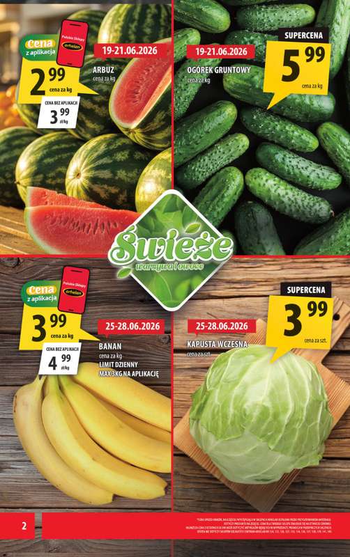Arhelan - gazetka promocyjna Gazetka od piątku 19.06 do niedzieli 28.06 - strona 2
