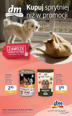 Drogerie DM - gazetka promocyjna Gazetka  do środy 01.07