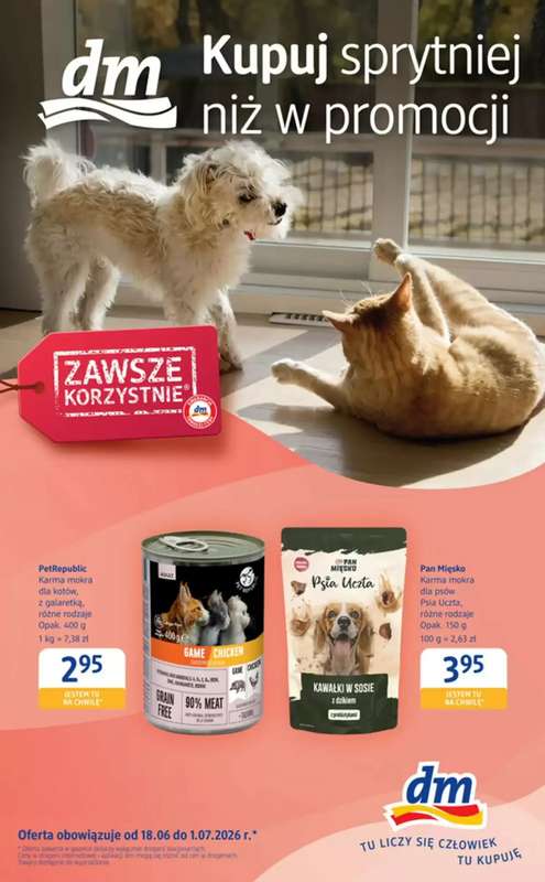 Drogerie DM - gazetka promocyjna Gazetka  do środy 01.07