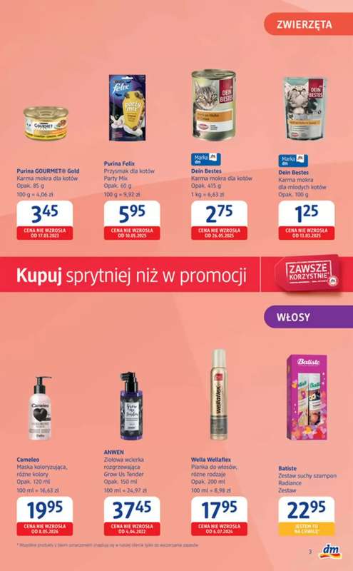 Drogerie DM - gazetka promocyjna Gazetka  do środy 01.07 - strona 3