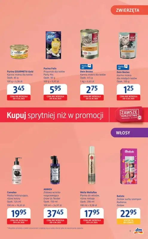 Drogerie DM - gazetka promocyjna Gazetka  do środy 01.07 - strona 3
