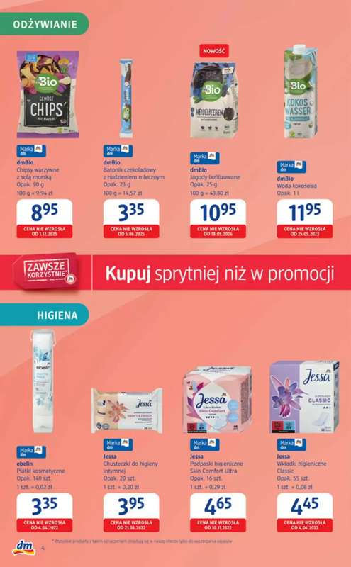 Drogerie DM - gazetka promocyjna Gazetka  do środy 01.07 - strona 4