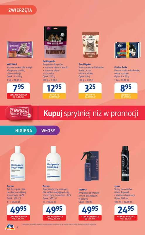 Drogerie DM - gazetka promocyjna Gazetka  do środy 01.07 - strona 2