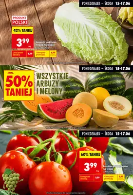 Biedronka - gazetka promocyjna Biedronkowe oszczędności od poniedziałku 15.06 do środy 17.06 - strona 3