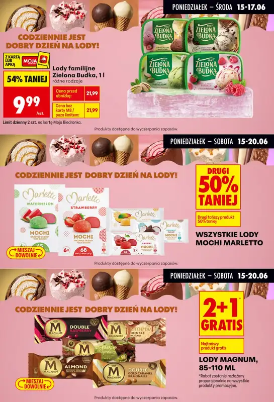 Biedronka - gazetka promocyjna Biedronkowe oszczędności od poniedziałku 15.06 do środy 17.06 - strona 7