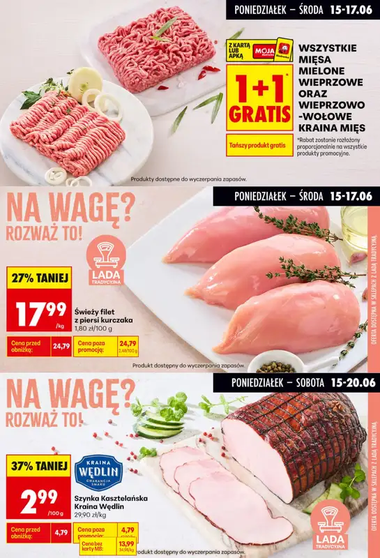 Biedronka - gazetka promocyjna Biedronkowe oszczędności od poniedziałku 15.06 do środy 17.06 - strona 5