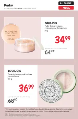 Rossmann - gazetka promocyjna 2+1 gratis na wybrane produkty Rimmel, Max Factor i Bourjois od poniedziałku 15.06 do środy 17.06 - strona 6