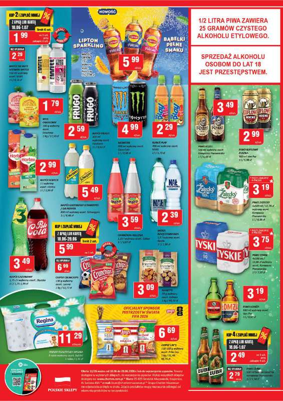 Chorten - gazetka promocyjna Gazetka Mazowsze Market od czwartku 18.06 do niedzieli 28.06 - strona 4