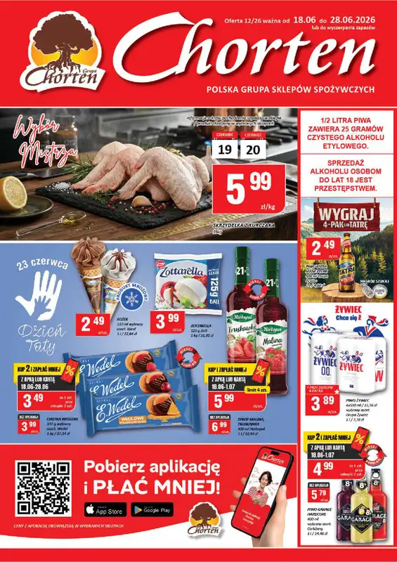 Chorten - gazetka promocyjna Gazetka Mazowsze Market  