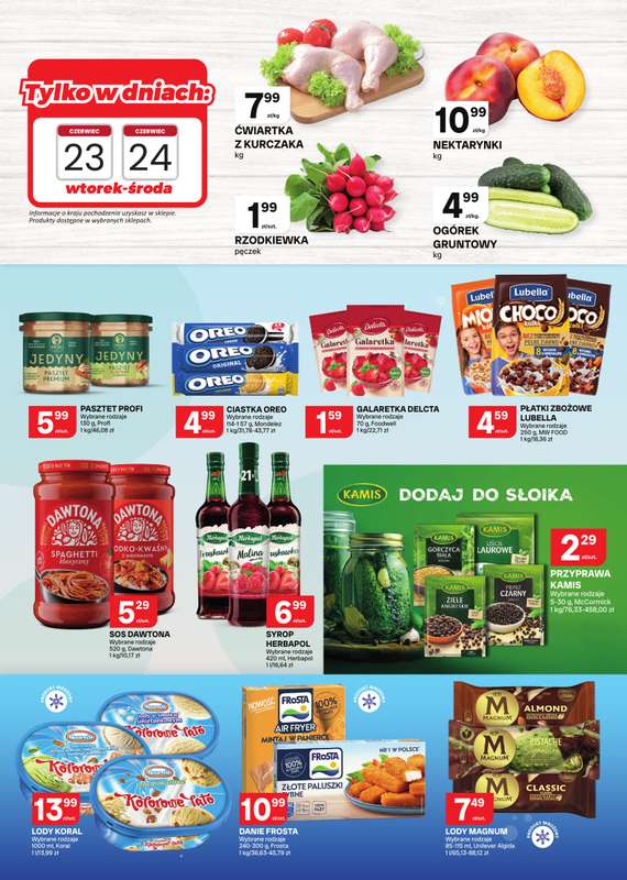Chorten - gazetka promocyjna Gazetka Małopolska, Śląsk, Podkarpacie, Opolskie Market od czwartku 18.06 do niedzieli 28.06 - strona 3
