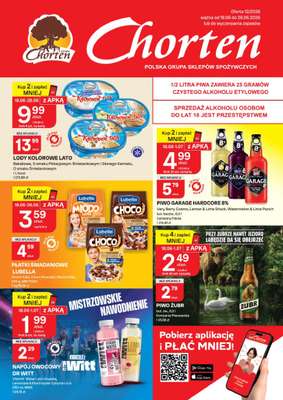Chorten - gazetka promocyjna Gazetka Podlaskie Market od czwartku 18.06 do niedzieli 28.06
