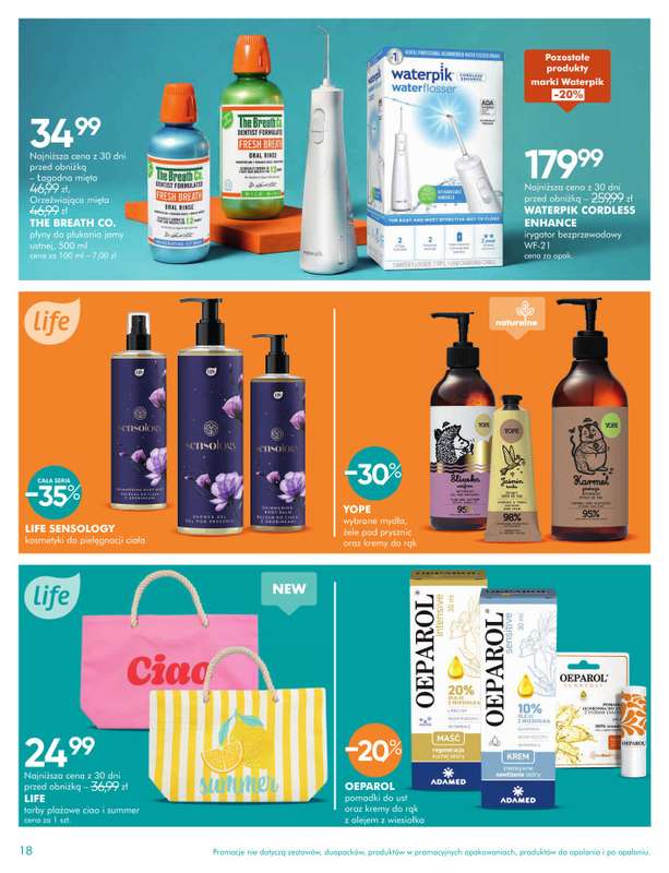 Super-Pharm - gazetka promocyjna Katalog Lato od wtorku 16.06 do niedzieli 12.07 - strona 18