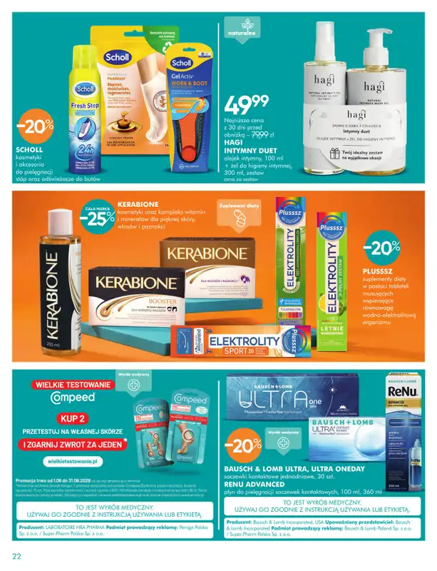 Super-Pharm - gazetka promocyjna Katalog Lato od wtorku 16.06 do niedzieli 12.07 - strona 22