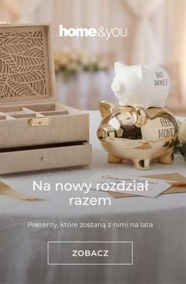 home&you - gazetka promocyjna Prezenty ślubne od poniedziałku 15.06 
