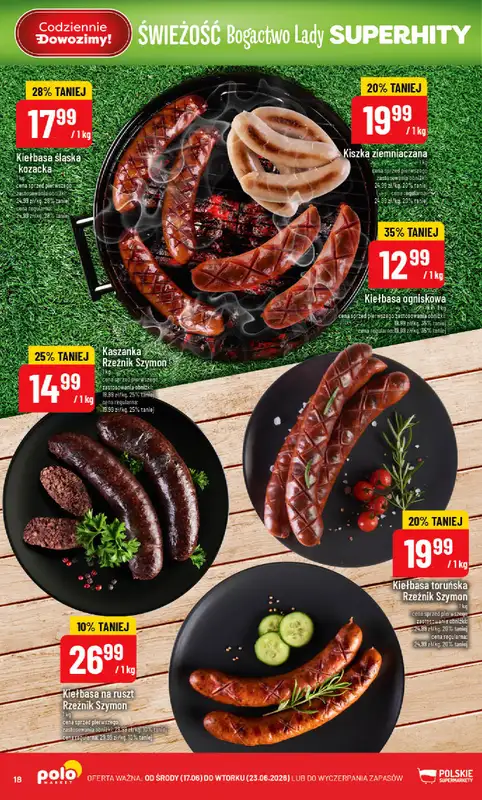 POLOmarket - gazetka promocyjna Gazetka od środy 17.06 do wtorku 23.06 - strona 18