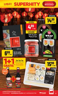 POLOmarket - gazetka promocyjna Gazetka od środy 17.06 do wtorku 23.06 - strona 33