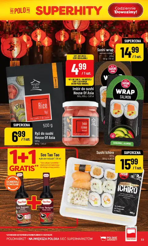 POLOmarket - gazetka promocyjna Gazetka od środy 17.06 do wtorku 23.06 - strona 33