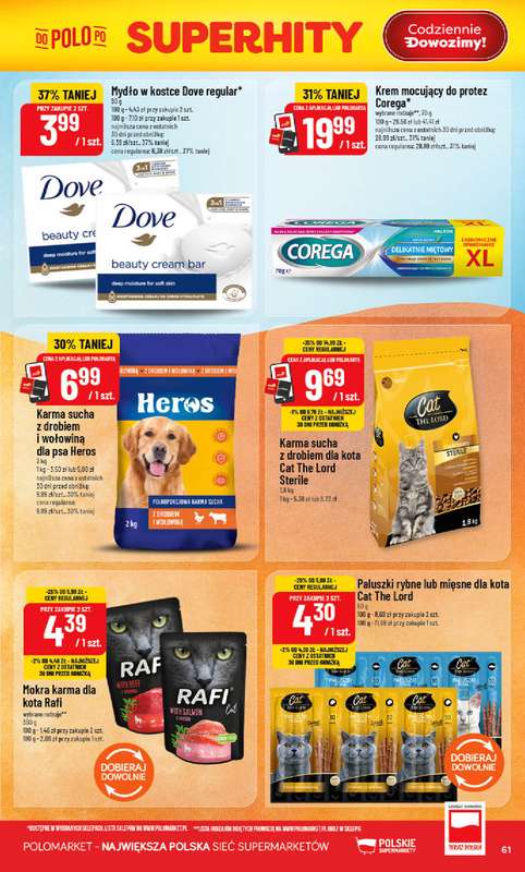 POLOmarket - gazetka promocyjna Gazetka od środy 17.06 do wtorku 23.06 - strona 61