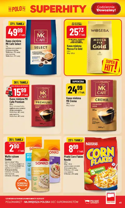 POLOmarket - gazetka promocyjna Gazetka od środy 17.06 do wtorku 23.06 - strona 45