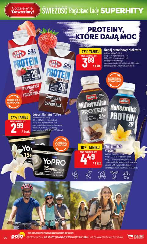 POLOmarket - gazetka promocyjna Gazetka od środy 17.06 do wtorku 23.06 - strona 26