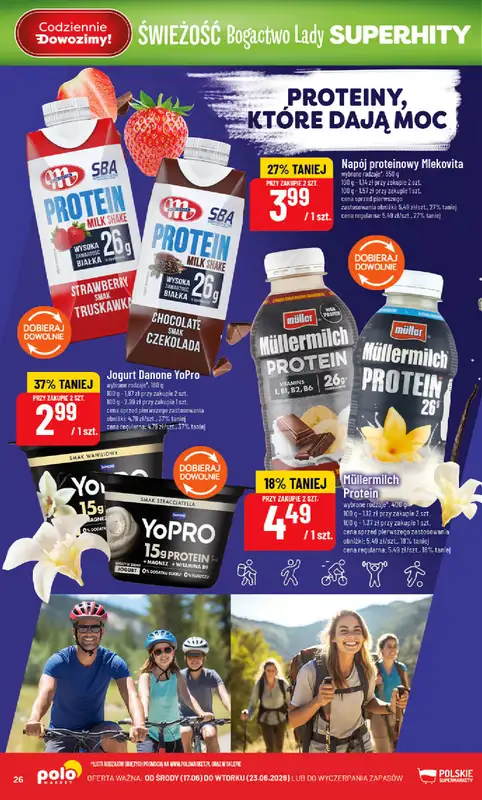 POLOmarket - gazetka promocyjna Gazetka od środy 17.06 do wtorku 23.06 - strona 26