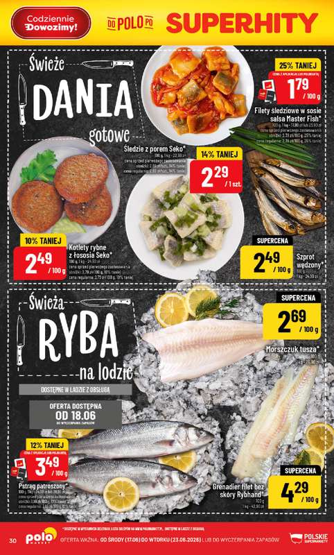 POLOmarket - gazetka promocyjna Gazetka od środy 17.06 do wtorku 23.06 - strona 30