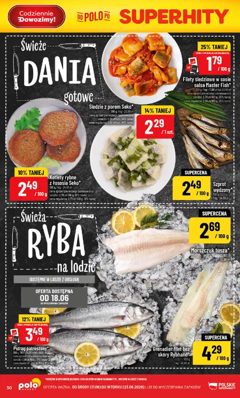 POLOmarket - gazetka promocyjna Gazetka od środy 17.06 do wtorku 23.06 - strona 30