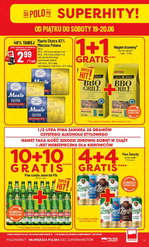 POLOmarket - gazetka promocyjna Gazetka od środy 17.06 do wtorku 23.06 - strona 7
