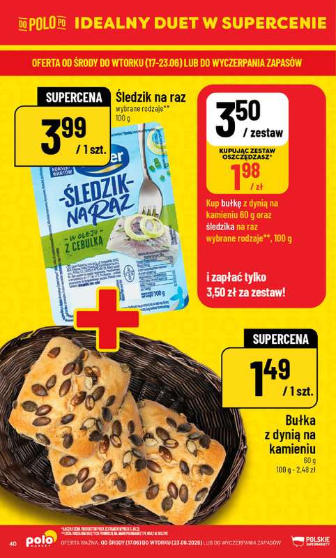 POLOmarket - gazetka promocyjna Gazetka od środy 17.06 do wtorku 23.06 - strona 40