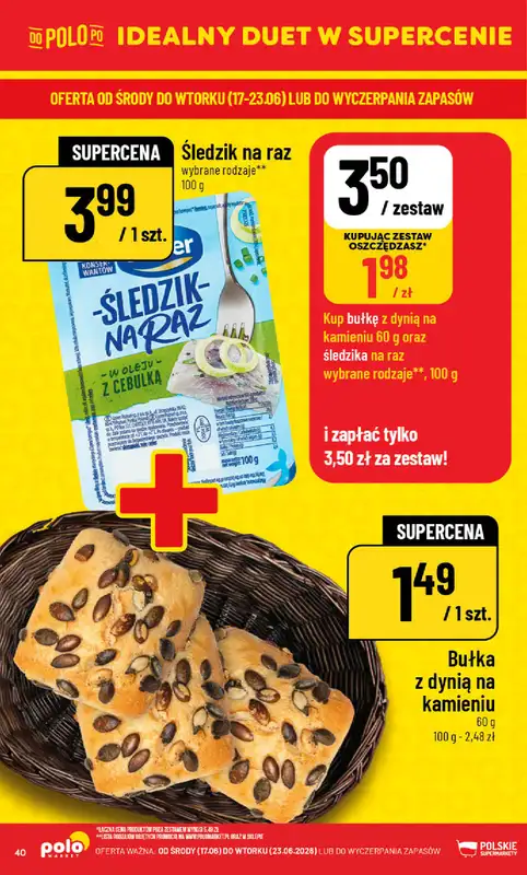 POLOmarket - gazetka promocyjna Gazetka od środy 17.06 do wtorku 23.06 - strona 40