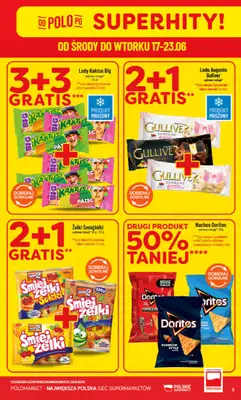 POLOmarket - gazetka promocyjna Gazetka od środy 17.06 do wtorku 23.06 - strona 5
