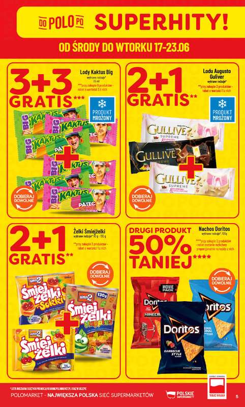 POLOmarket - gazetka promocyjna Gazetka od środy 17.06 do wtorku 23.06 - strona 5