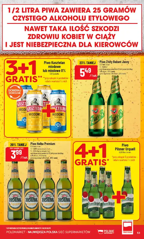 POLOmarket - gazetka promocyjna Gazetka od środy 17.06 do wtorku 23.06 - strona 53
