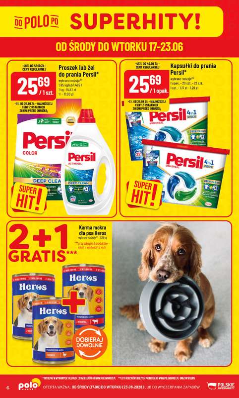 POLOmarket - gazetka promocyjna Gazetka od środy 17.06 do wtorku 23.06 - strona 6
