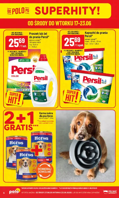 POLOmarket - gazetka promocyjna Gazetka od środy 17.06 do wtorku 23.06 - strona 6