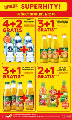 POLOmarket - gazetka promocyjna Gazetka od środy 17.06 do wtorku 23.06 - strona 4
