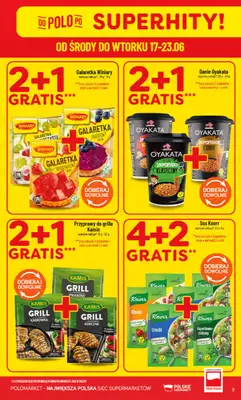 POLOmarket - gazetka promocyjna Gazetka od środy 17.06 do wtorku 23.06 - strona 3