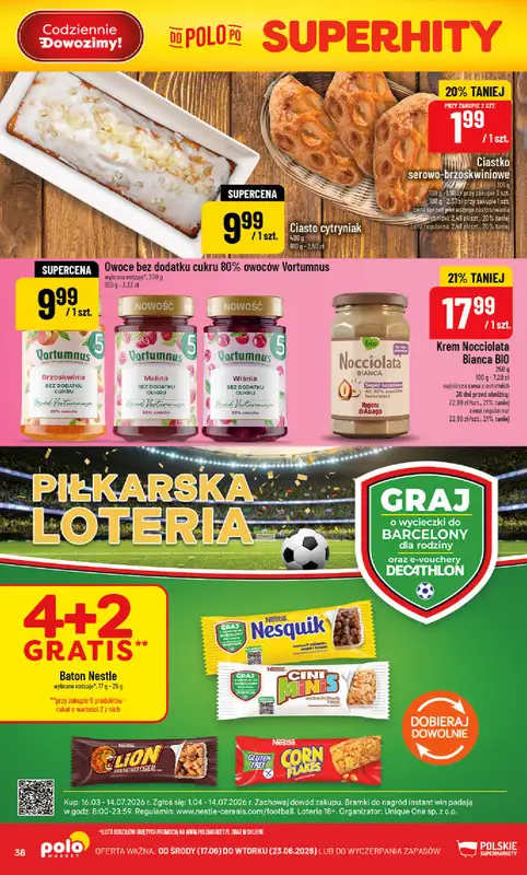 POLOmarket - gazetka promocyjna Gazetka od środy 17.06 do wtorku 23.06 - strona 38
