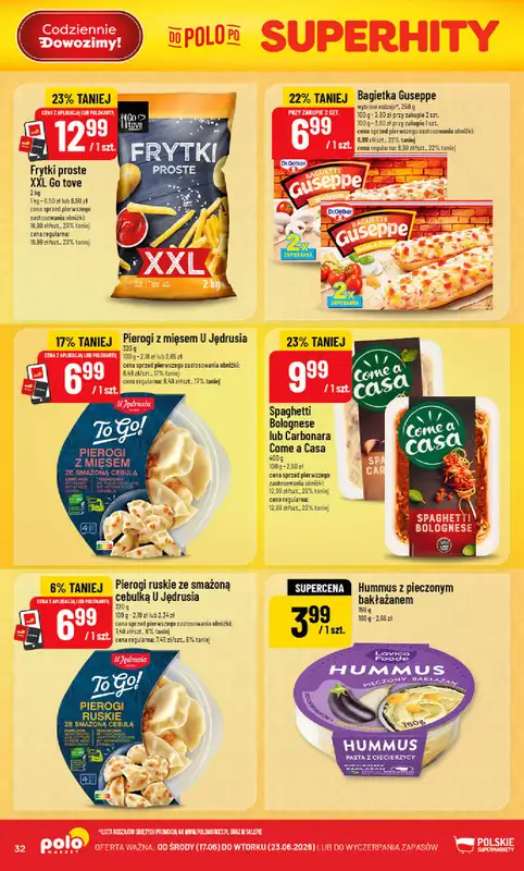 POLOmarket - gazetka promocyjna Gazetka od środy 17.06 do wtorku 23.06 - strona 32
