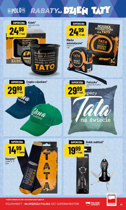 POLOmarket - gazetka promocyjna Gazetka od środy 17.06 do wtorku 23.06 - strona 43