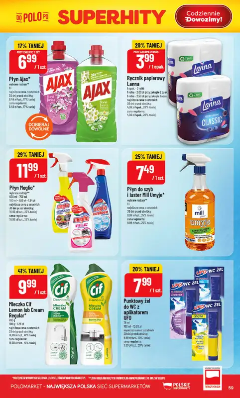 POLOmarket - gazetka promocyjna Gazetka od środy 17.06 do wtorku 23.06 - strona 59