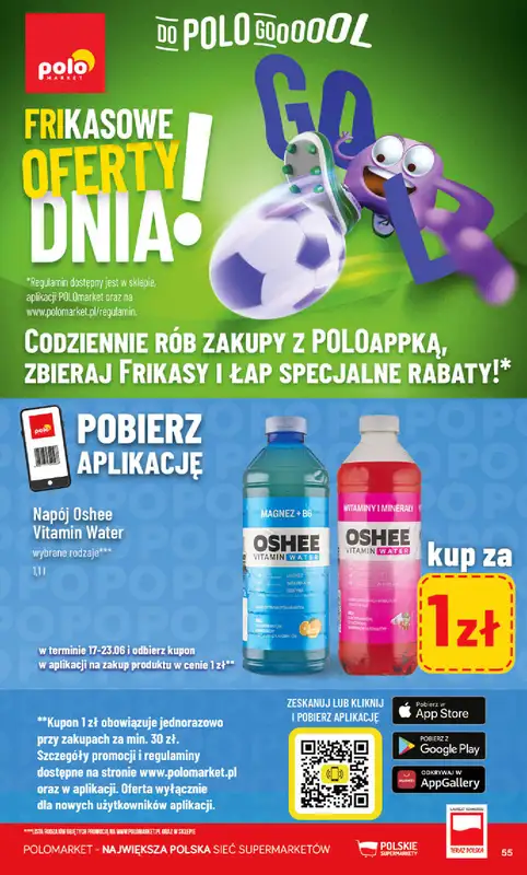 POLOmarket - gazetka promocyjna Gazetka od środy 17.06 do wtorku 23.06 - strona 55