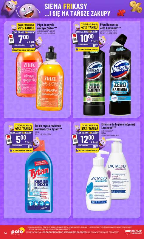 POLOmarket - gazetka promocyjna Frikasowy Katalog od środy 17.06 do wtorku 23.06 - strona 14
