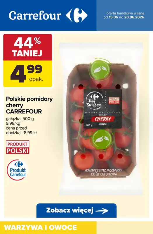 Carrefour - gazetka promocyjna Do -57% TANIEJ! Na pojedyncze produkty od wtorku 16.06 do soboty 20.06 - strona 2