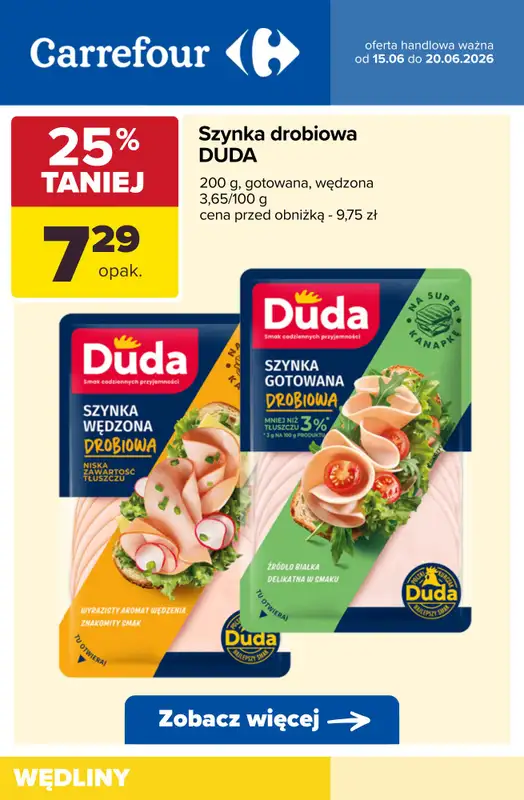 Carrefour - gazetka promocyjna Do -57% TANIEJ! Na pojedyncze produkty od wtorku 16.06 do soboty 20.06 - strona 9